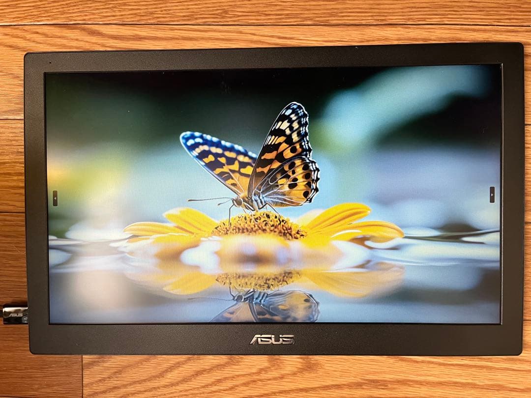 ASUS MB168B モバイルモニター 15.6インチ 専用ケース付き ②