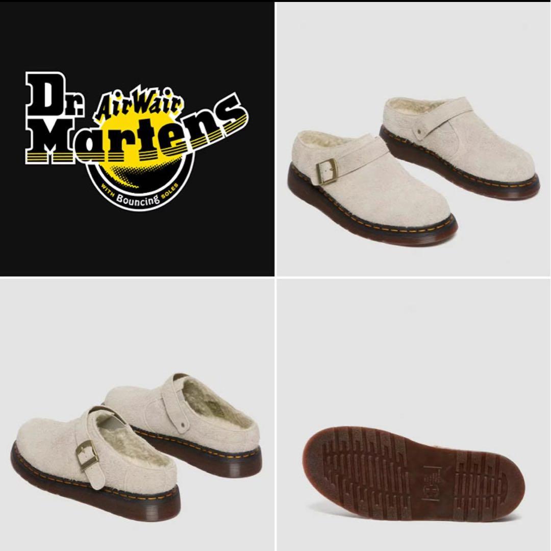 靴 Dr.Martens ISHAM VINTAGE TAUPE UK6