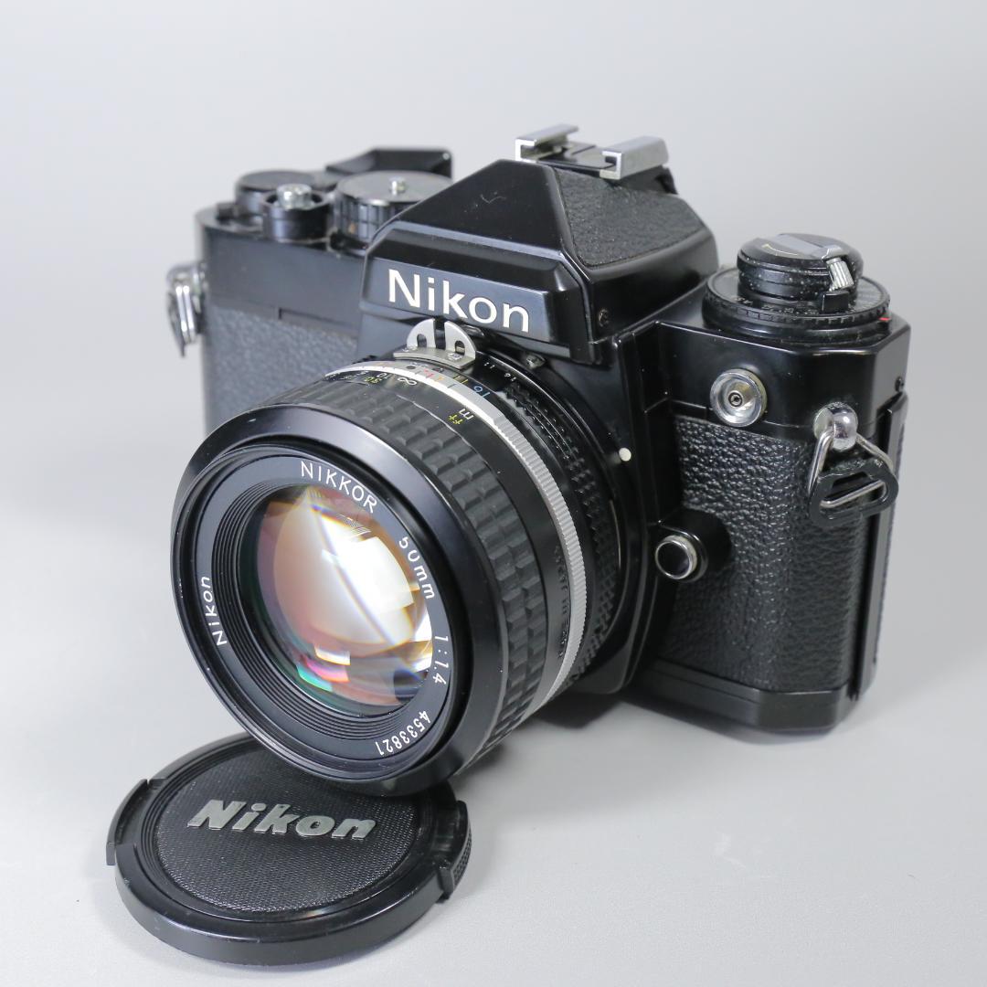 ☆完全動作☆美品　Nikon FE Ai 50mm F1.4 　＃278