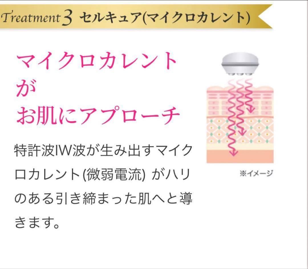 セルキュア 美顔器 温熱機能付き 充電器・ケース付