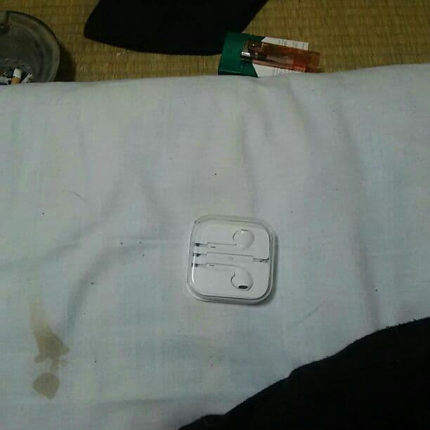 iPod6のイヤホンですまだ、キレイなのでどうか、お願い出します。