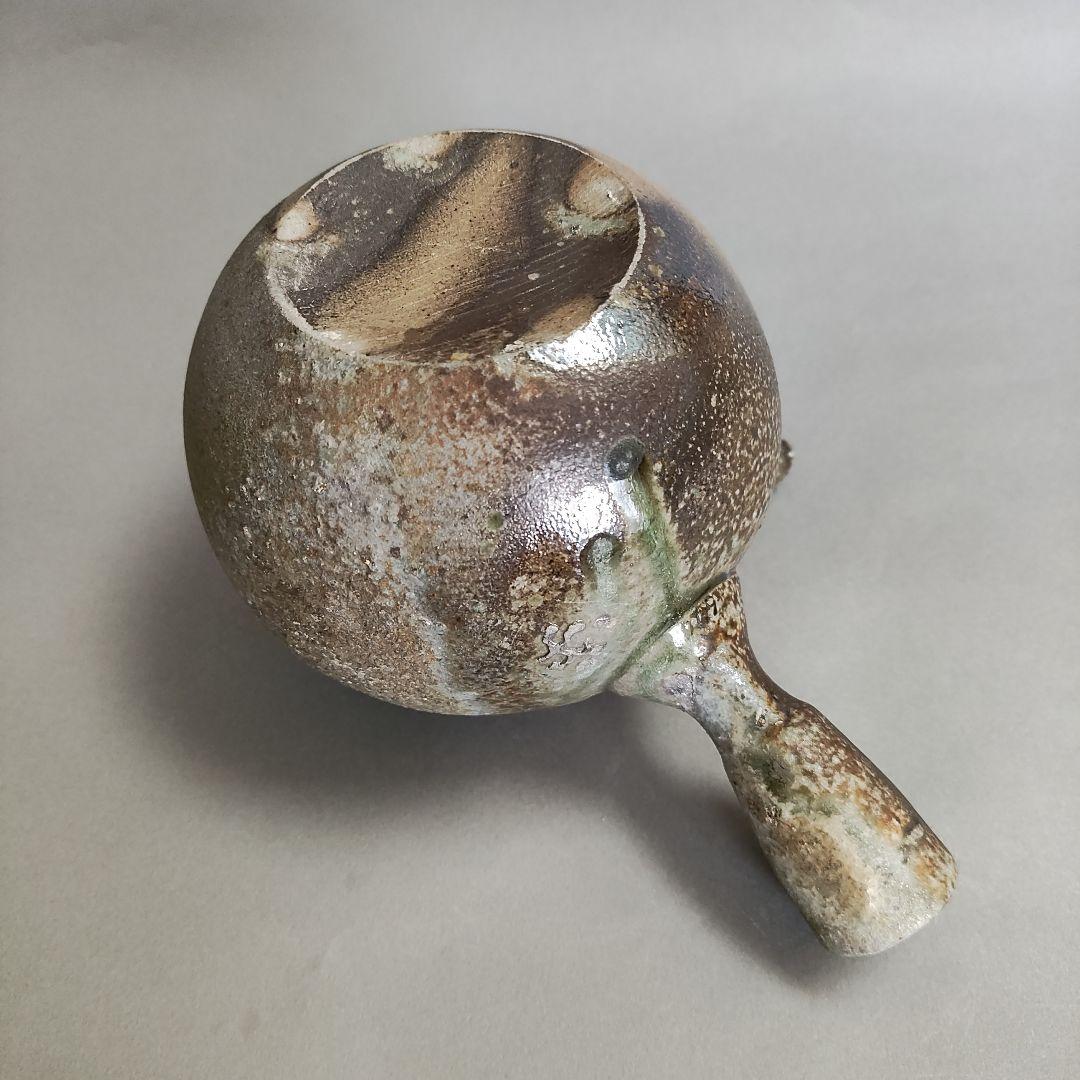 灰釉急須　作家物　自然釉急須　常滑焼　萬古焼