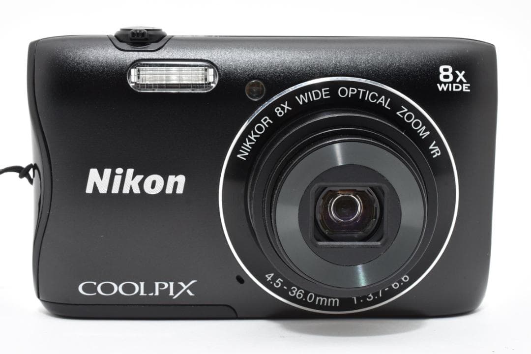 【美品】Nikon COOLPIX S3700 ブラック　動作確認済