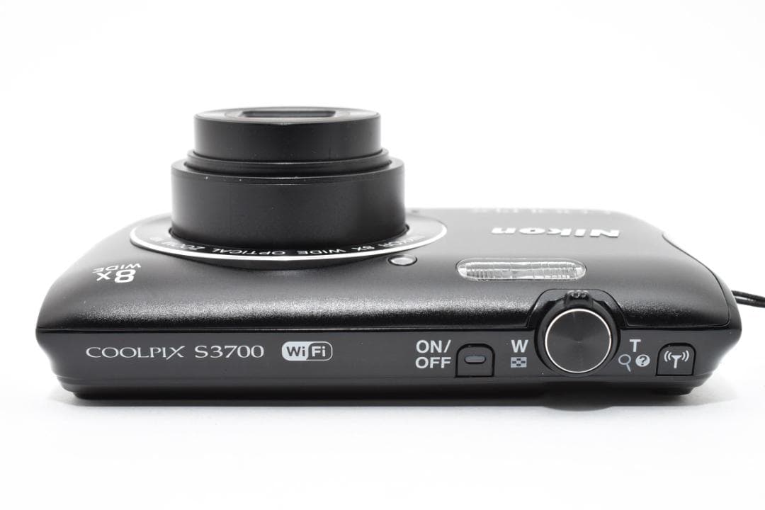 【美品】Nikon COOLPIX S3700 ブラック　動作確認済
