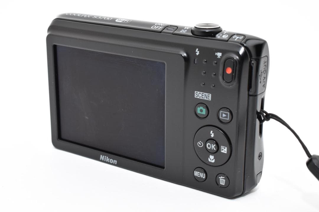 【美品】Nikon COOLPIX S3700 ブラック　動作確認済