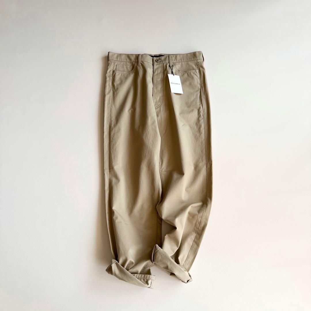 新品タグ付 【マディソンブルー】チノパンツ コットン 日本製 ハイウエスト 04