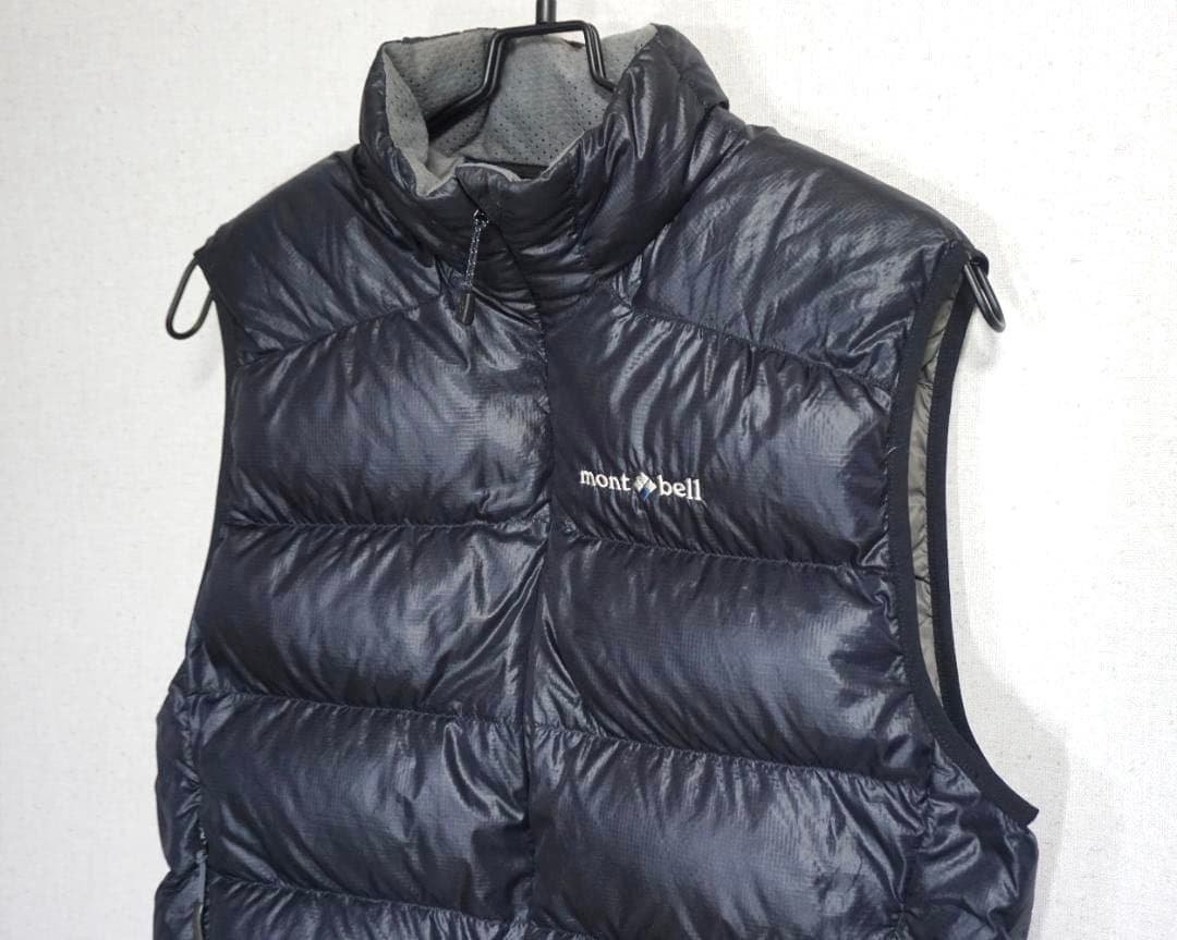 モンベル　ライトアルパイン ダウンベスト　黒