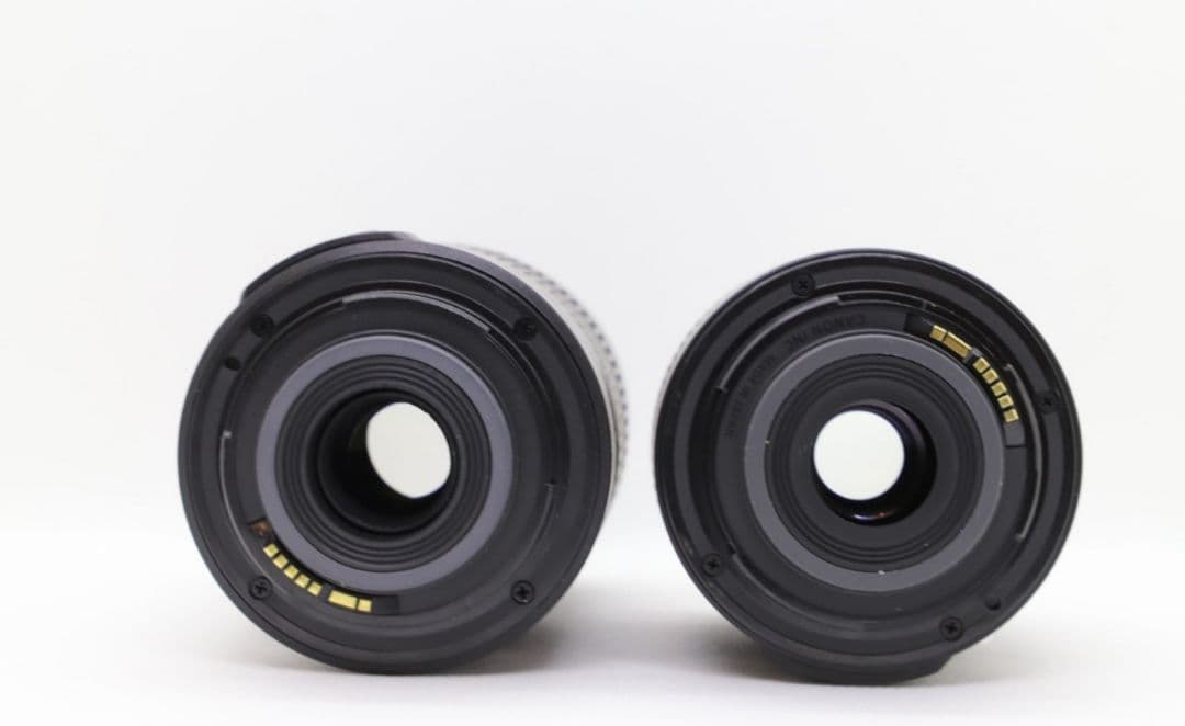1月7日限定【2本】Canon EF-S18-55mm & 55-250mm