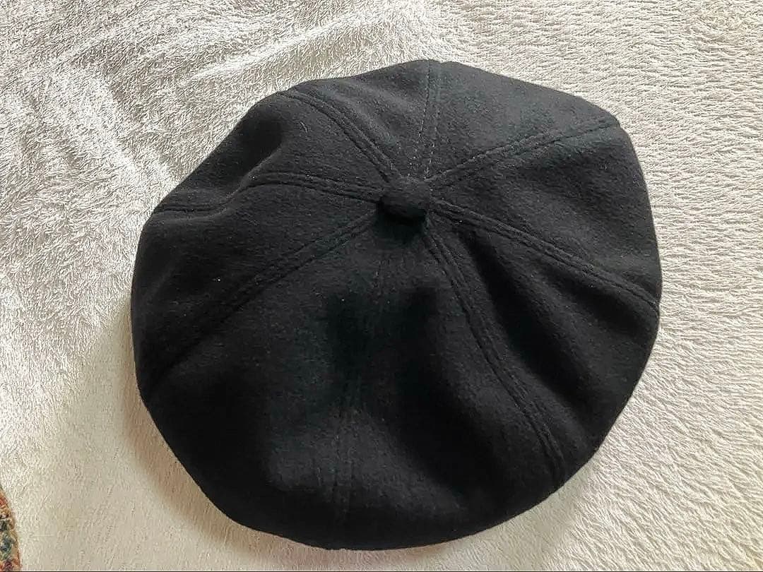 名門MARONE カシミア100% キャスケット イタリア製 未使用 マローネ