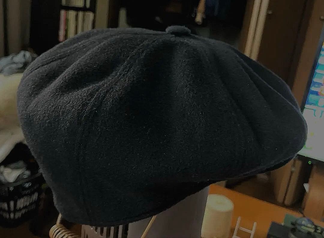 名門MARONE カシミア100% キャスケット イタリア製 未使用 マローネ