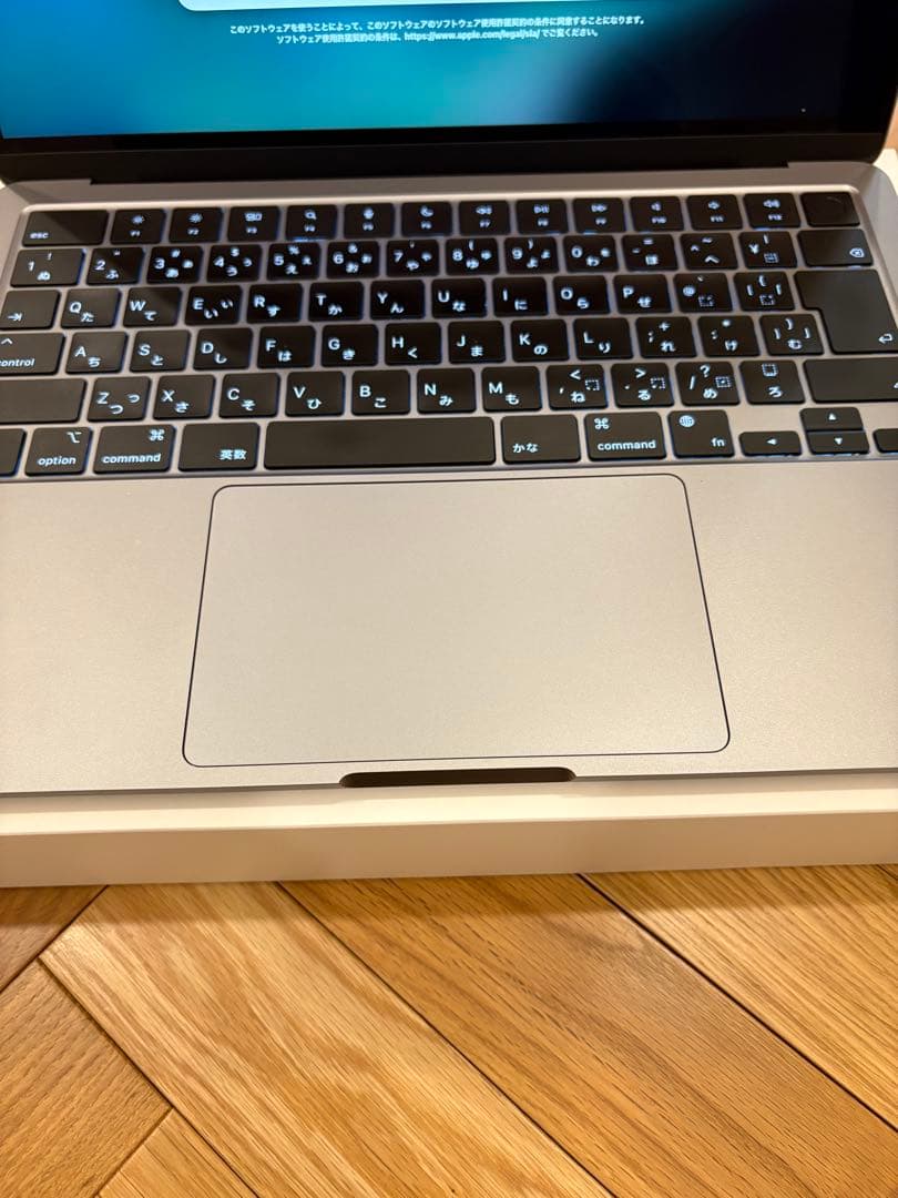 美品 MacBook Air M2 8G 512GB スペースグレイ グレー