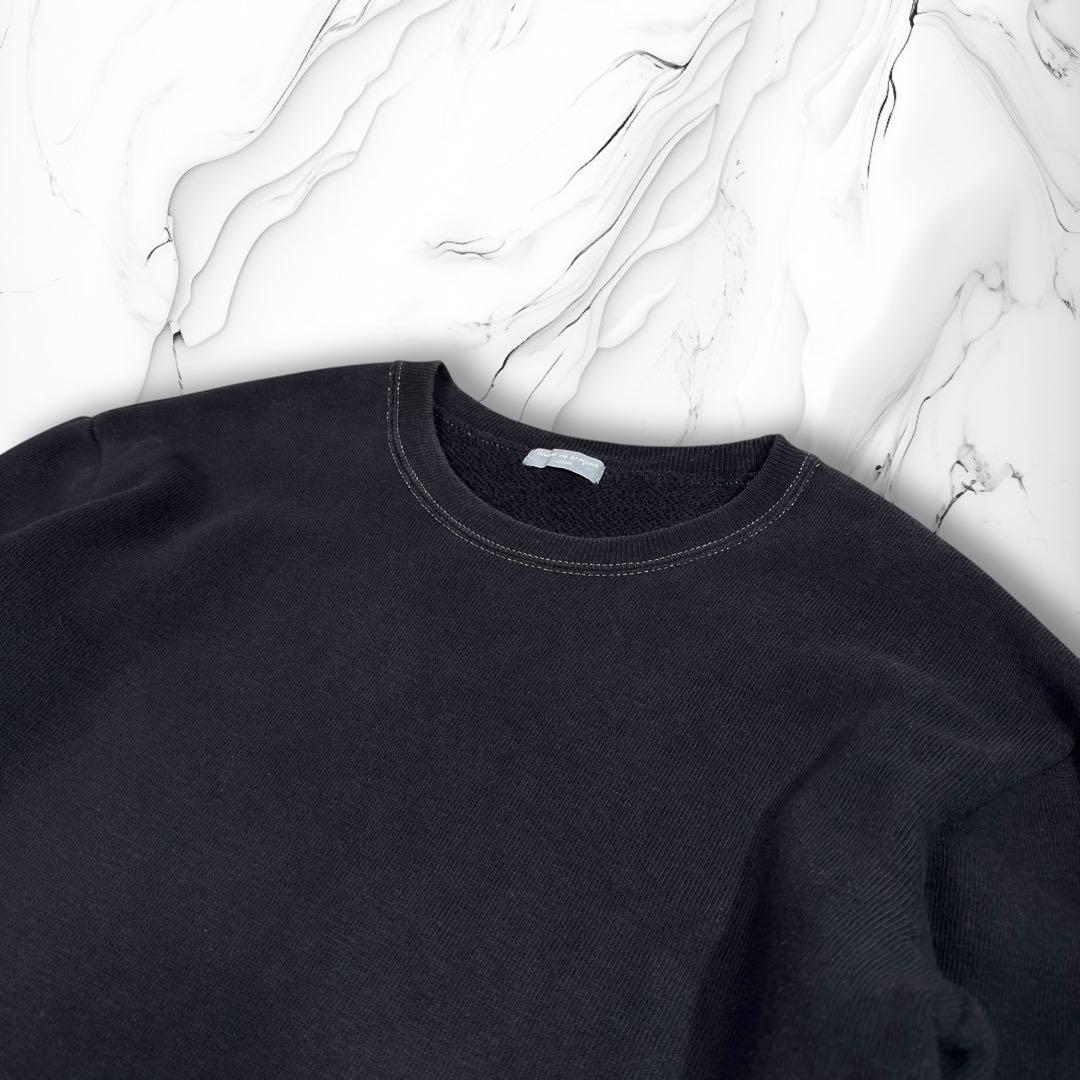 《02AW》コムデギャルソンオム 田中オム ヘヴィーウェイトスウェット 黒