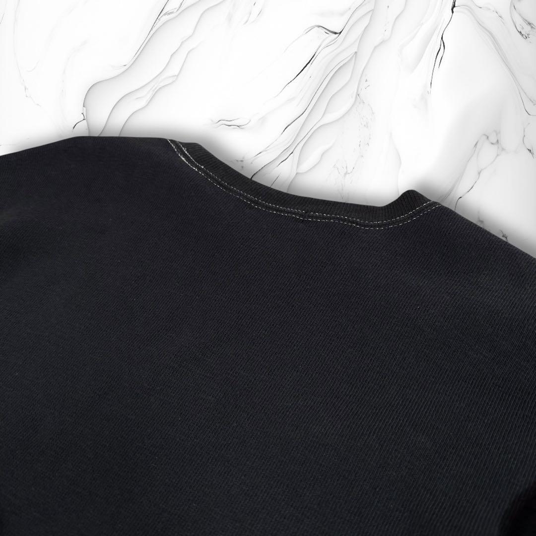 《02AW》コムデギャルソンオム 田中オム ヘヴィーウェイトスウェット 黒