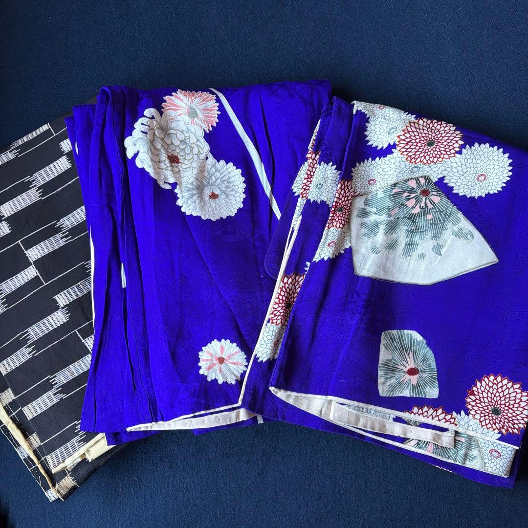 アンティーク着物22枚未仕立て1枚羽織4枚おまとめ売り材料正絹