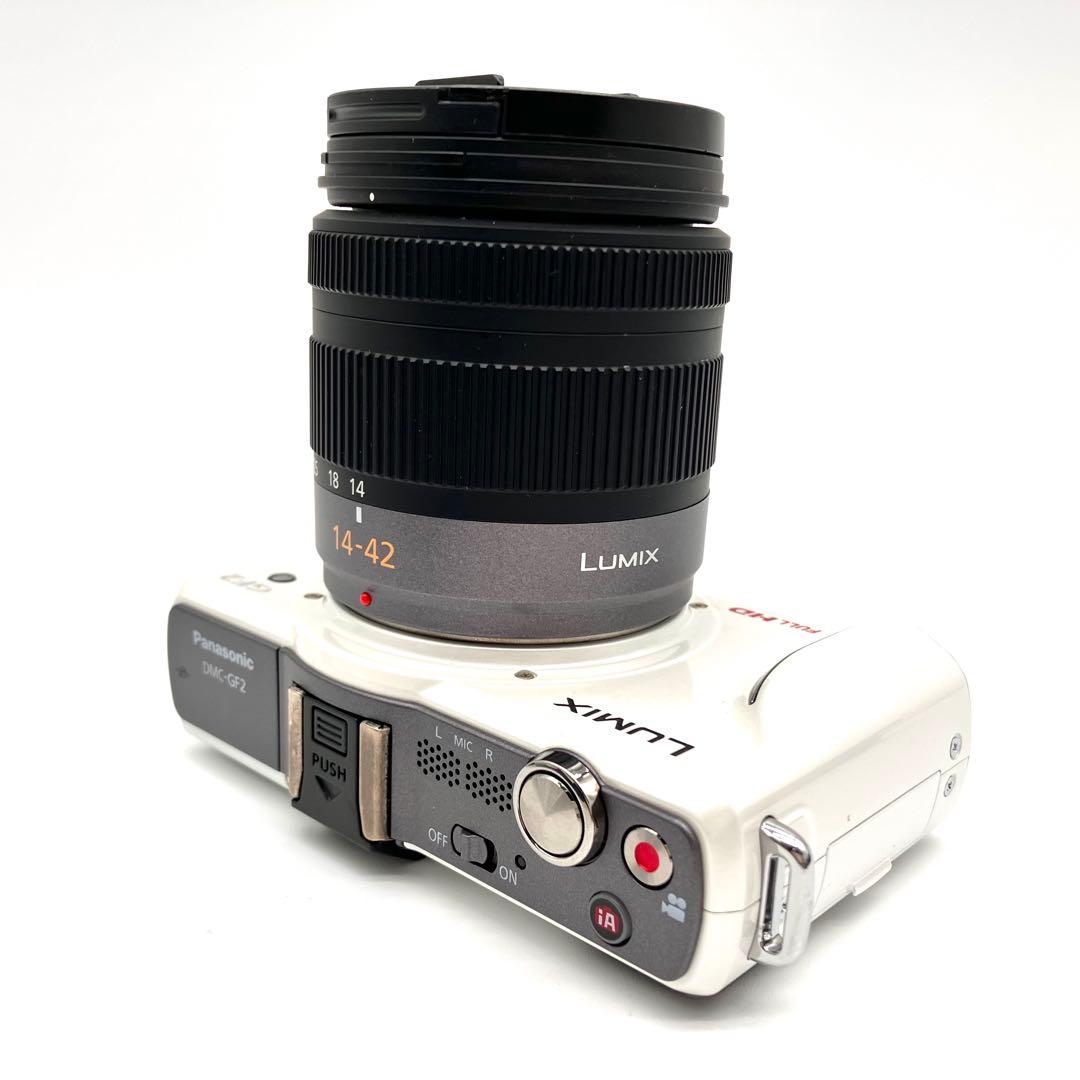 Panasonic DMC-GF2 ホワイト　14-42mmレンズキット