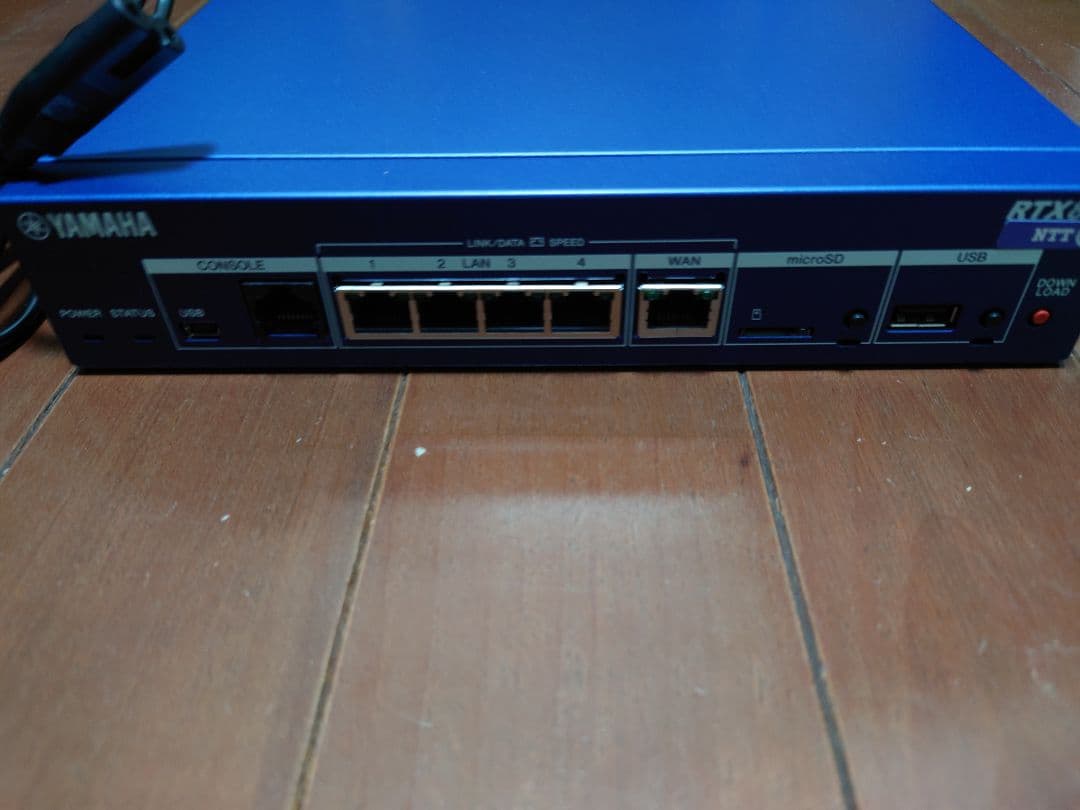 【中古】YAMAHA RTX830 有線LANルーター
