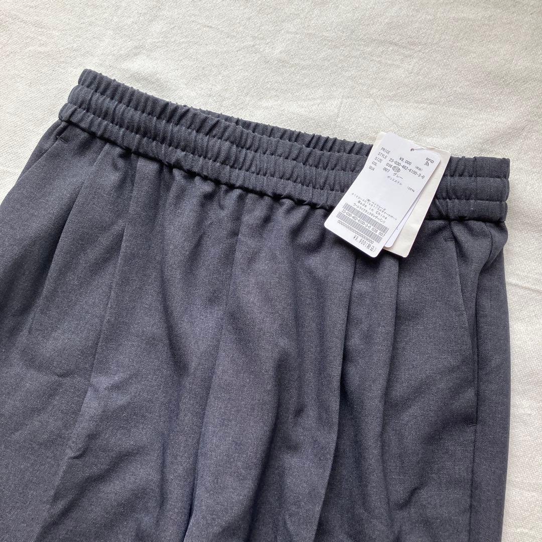【新品】レリューム　ウールライクタックギャザーパンツ　ジャーナルスタンダード