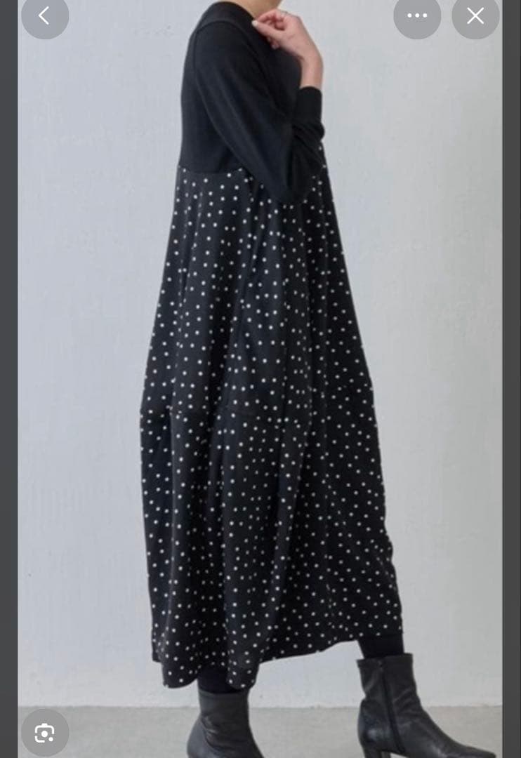 ラ*☆様 ⭐︎美品⭐︎ ビアズリー ドット　マルワンピ　　beardsley