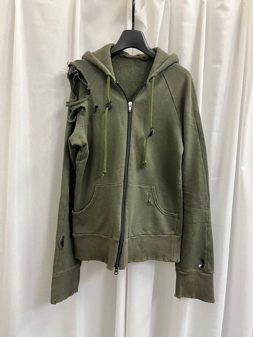 LGB DREAD ROCKS パーカー オリーブグリーン