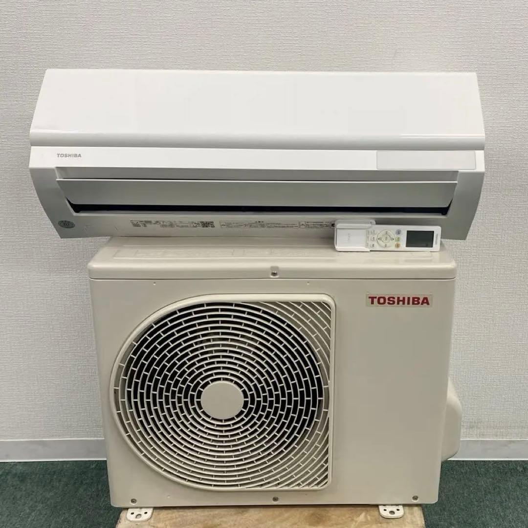 ＊1年保証＊東芝 2022年製 6畳用エアコン 標準取付込みAS701
