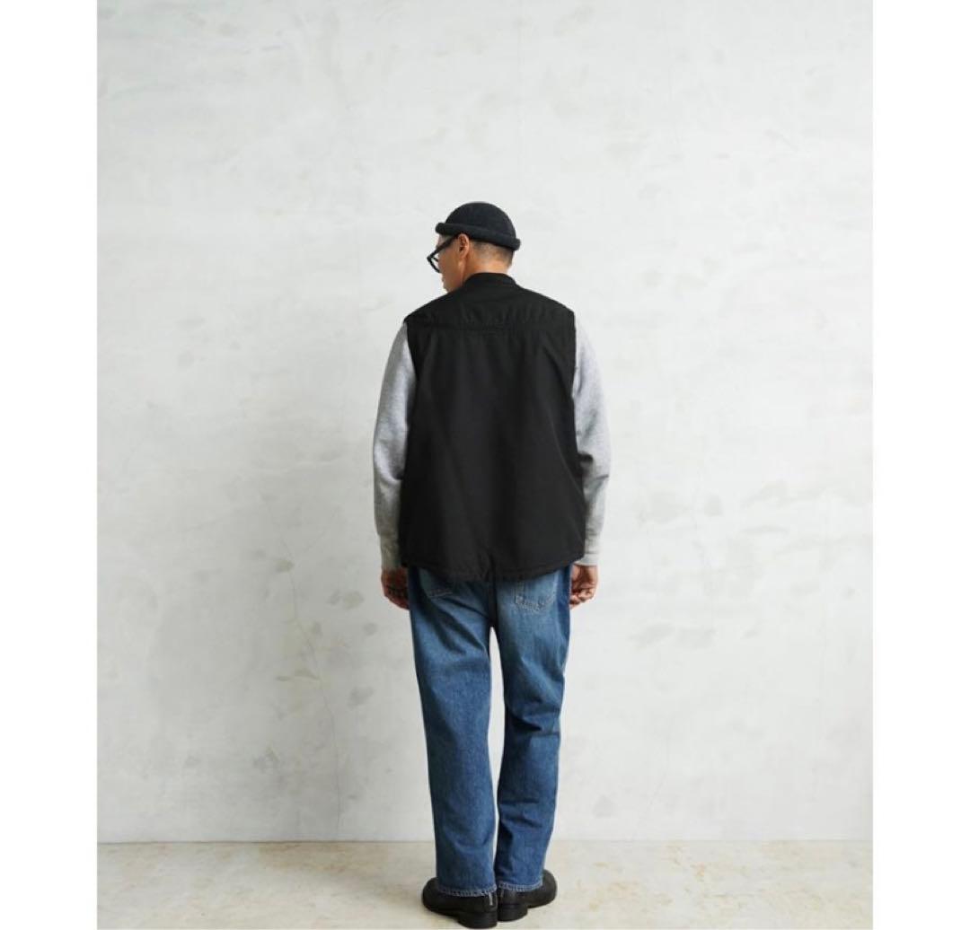 Towncraft × WAIPER ノースリーブベスト M ブラック　試着