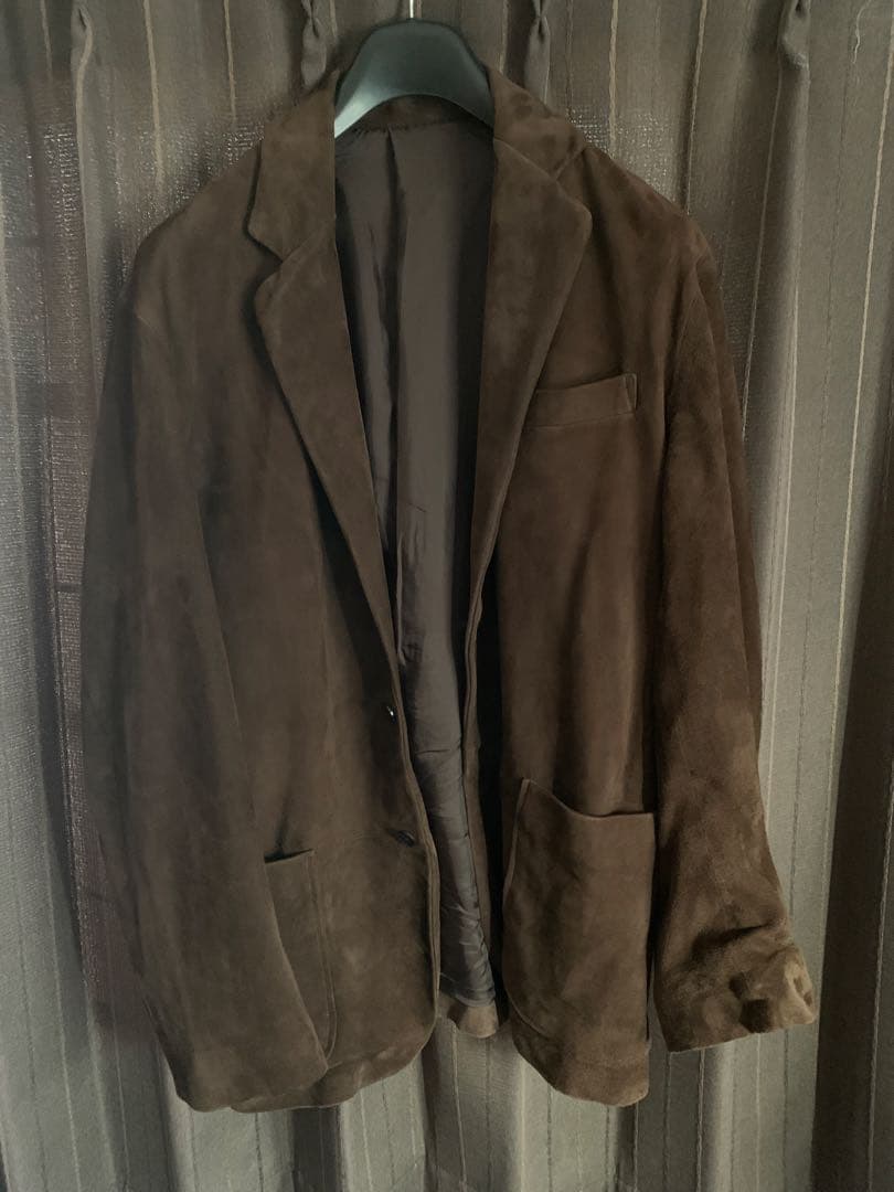 LIDNM Goat Suede Tailored Jacket Mサイズ
