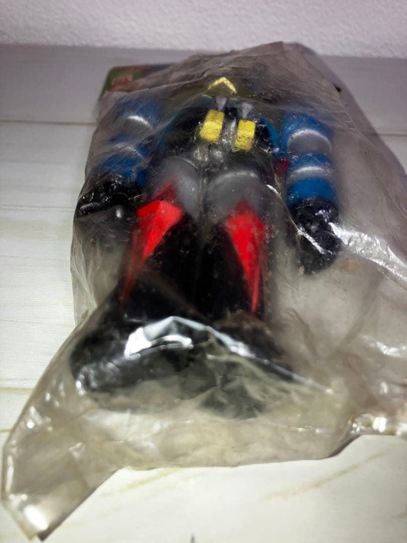 ポピー　ガイキング　ミニソフビ　袋入り 当時物　昭和レトロ　タカトク　ブルマァク