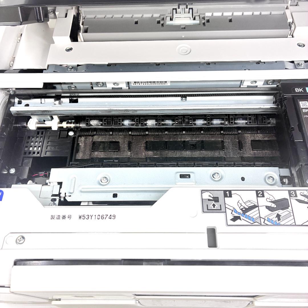 EPSON EP-808AW インクジェットプリンター+純正インク6本 ジャンク