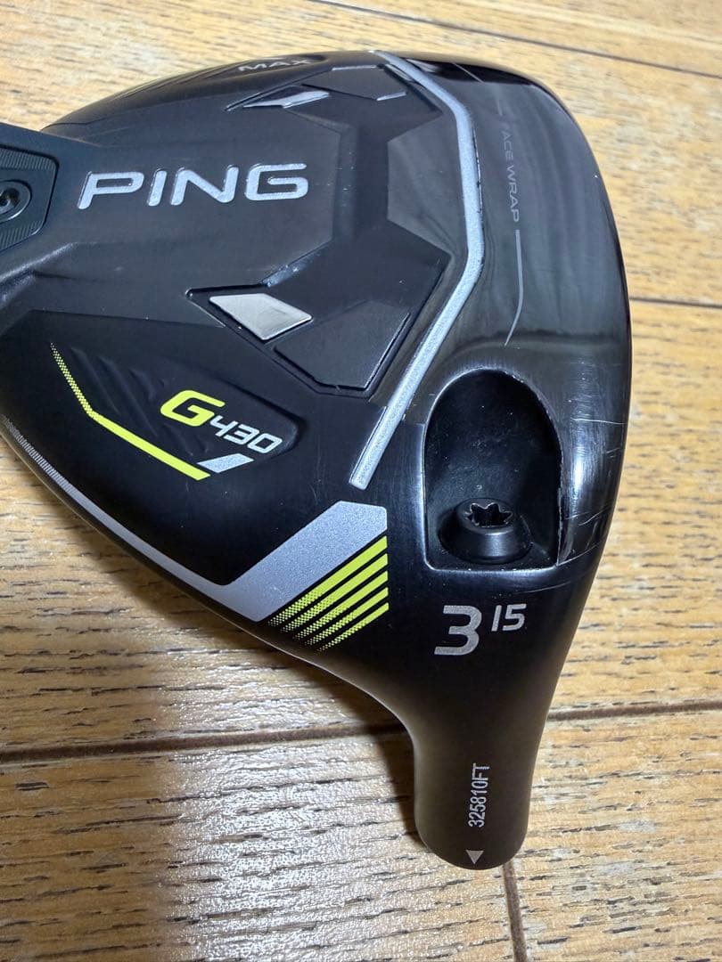 PING G430 MAX フェアウェイウッド 3W ヘッドのみ