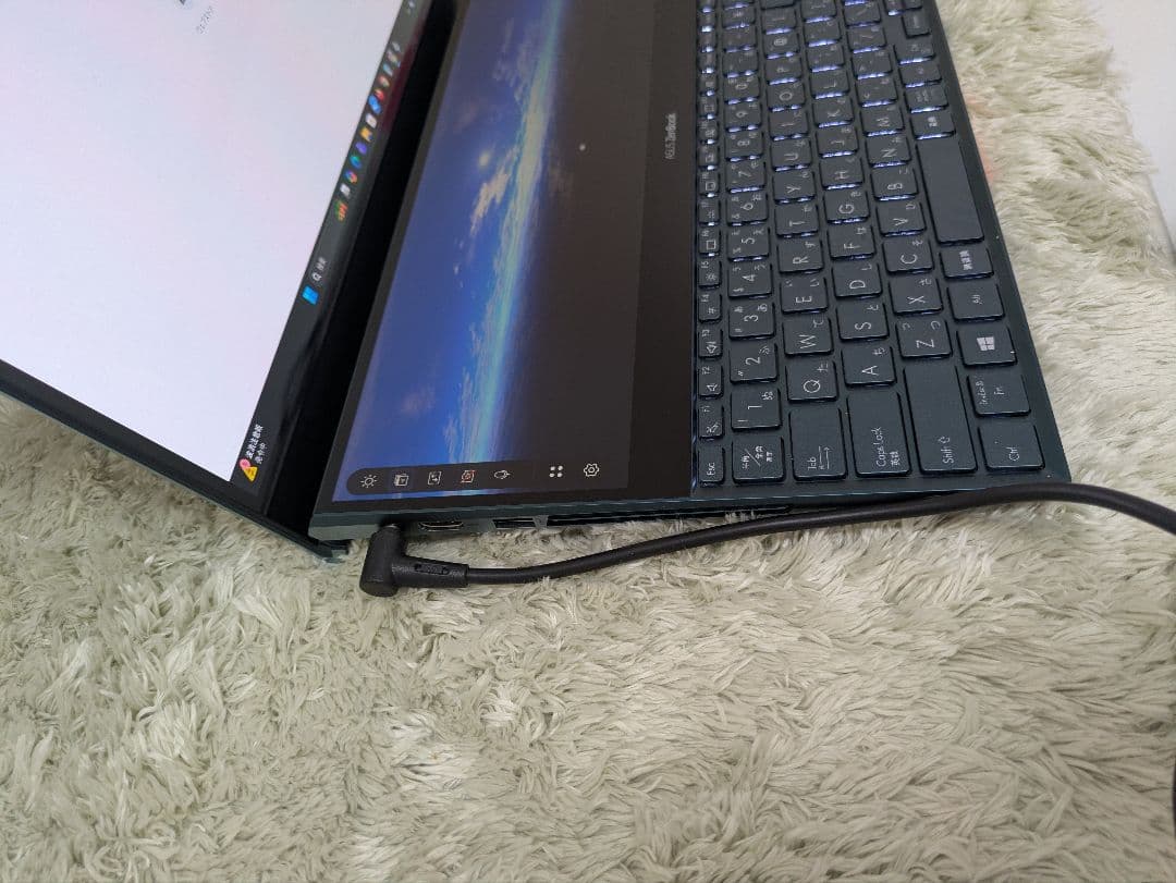 〈美品〉ZenBook Pro Duo ダークブルー UX581GV