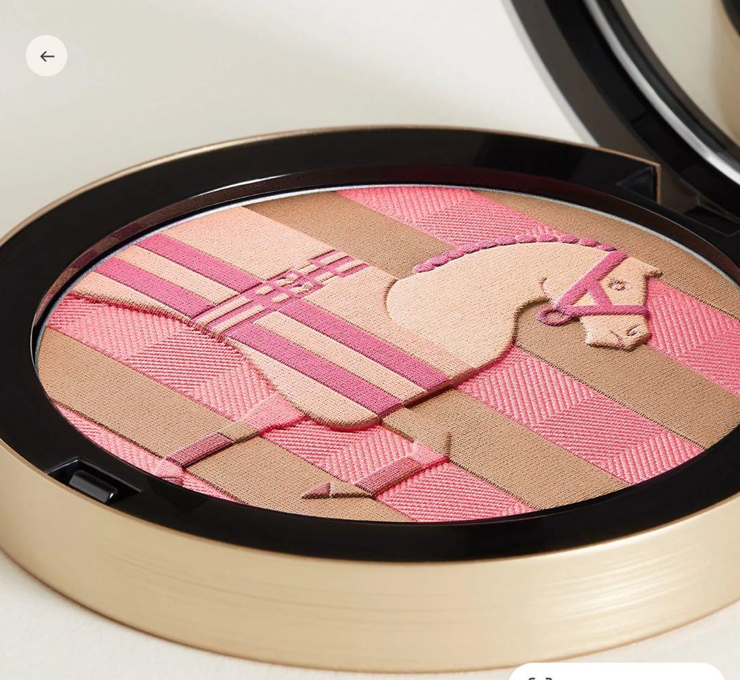 【新品未開封】エルメスホリデー限定品　《プードル ロカバール》　フェイスパウダー