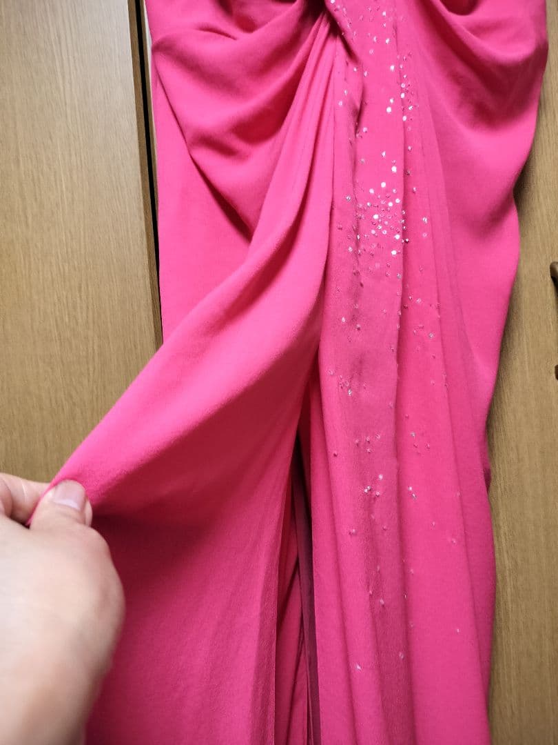 Christian Dior クリスチャンディオールシルクドレス