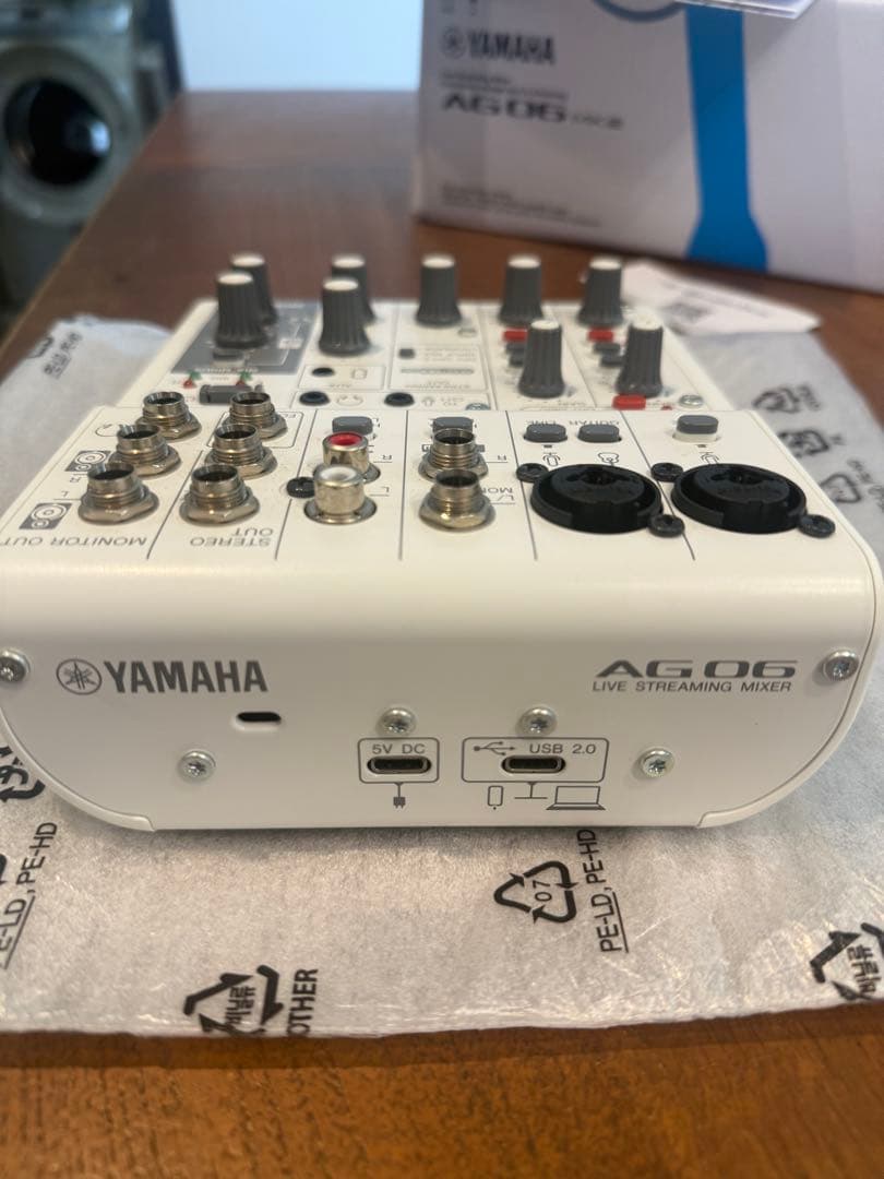 DTM・DAW YAMAHA AG06MK2