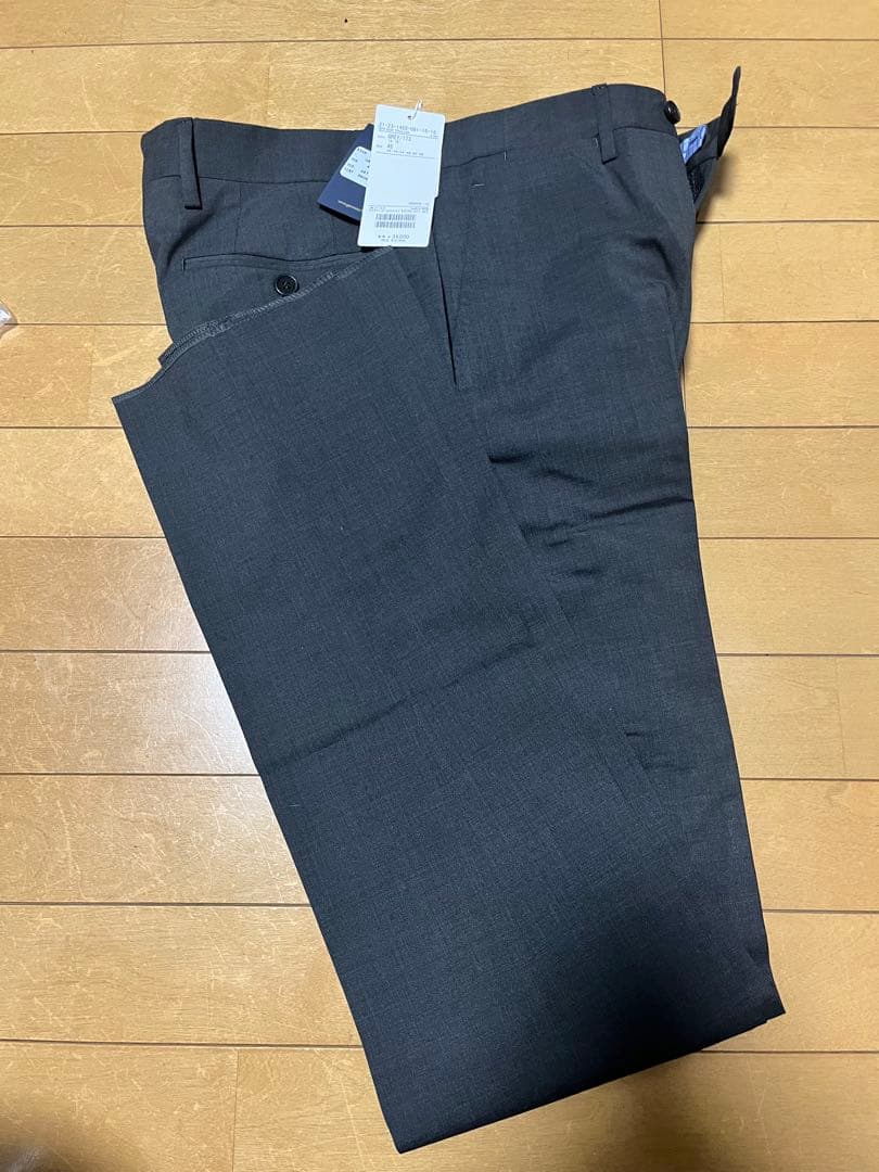 GERMANO ジェルマーノ Beams f グレー スラックス サイズ46