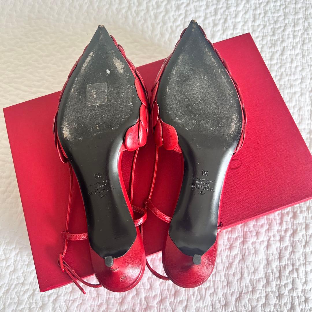 ヴァレンティノ ガラヴァーニ ATELIER フラワーパンプス 花 ミュール