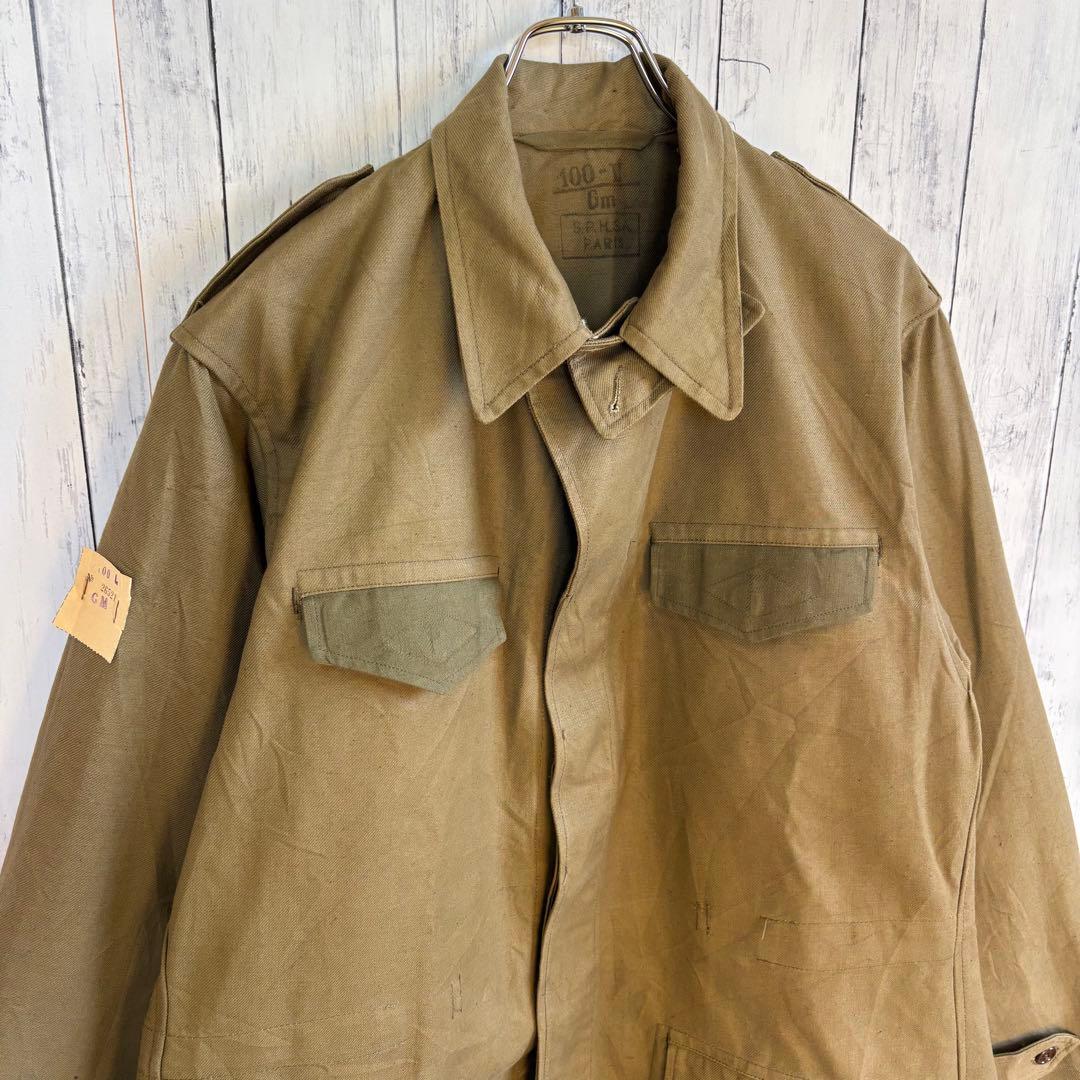 50s フランス軍 初期 M47ジャケット ミリタリー ヴィンテージ XL