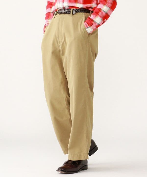 BEAMS PLUS MIL Trousers　チノパン