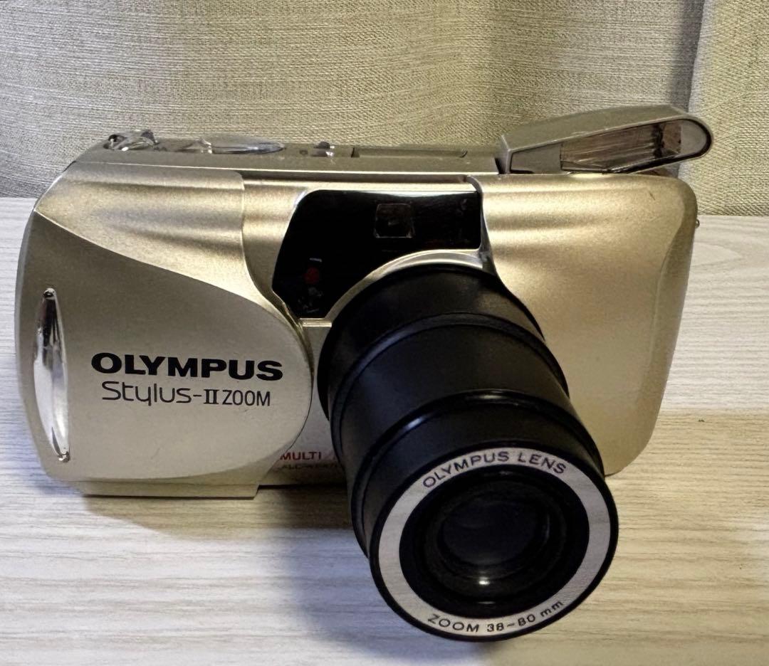 【希少✨動作確認済】OLYMPUS Stylus-Ⅱ ZOOM フィルムカメラ