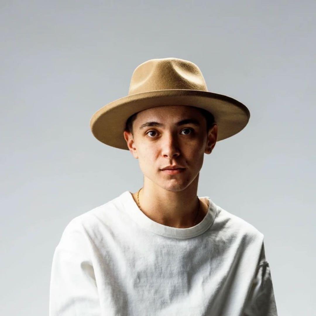 BRIM UP LONG FELT HATブリムアップ ロング フェルトハット