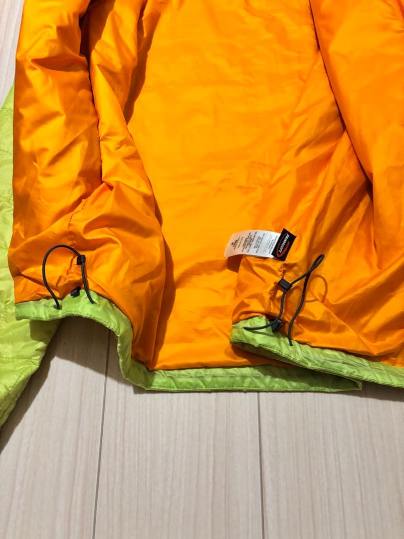 パタゴニア ナノパフジャケット プリマロフト ライトグリーン メンズMサイズ