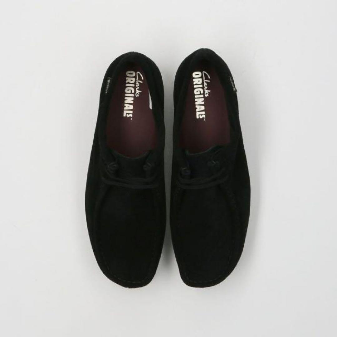CLARKS ワラビー ゴアテックス BLACK 27cm