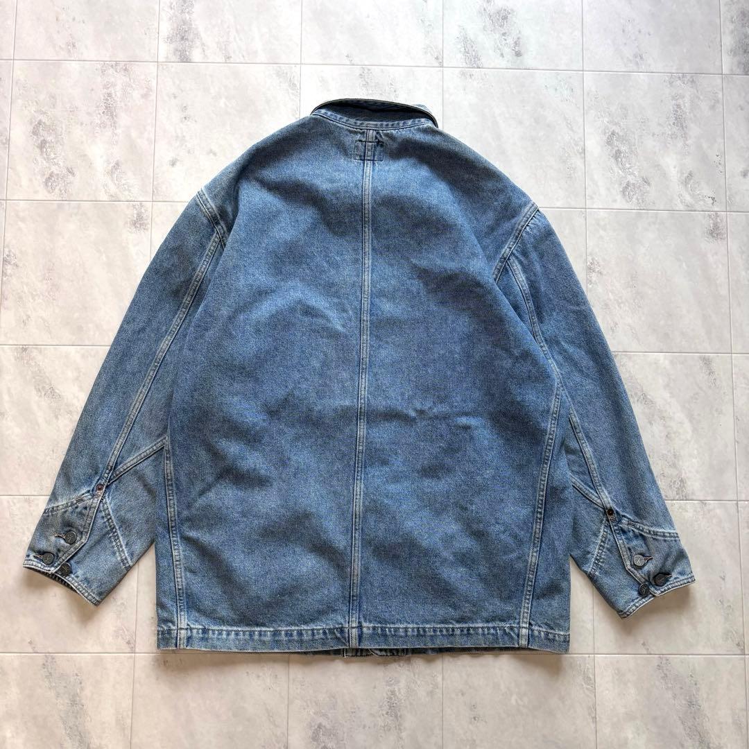【Vintage】カルバンクライン デニムカバーオール 90s 00s Lサイズ