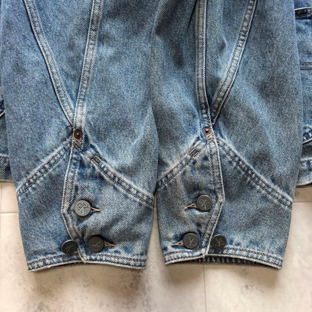 【Vintage】カルバンクライン デニムカバーオール 90s 00s Lサイズ