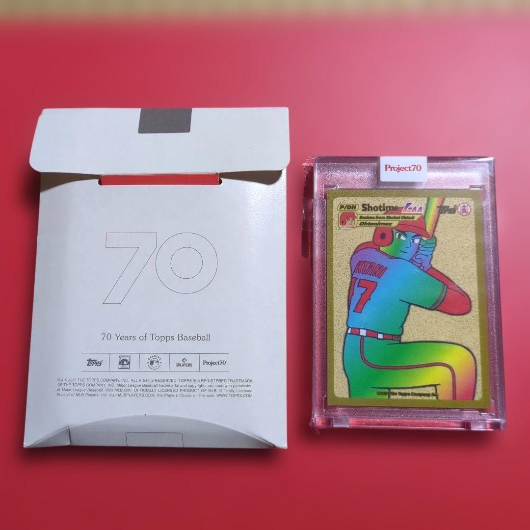 大谷翔平 Topps project70　ポケモン風カード