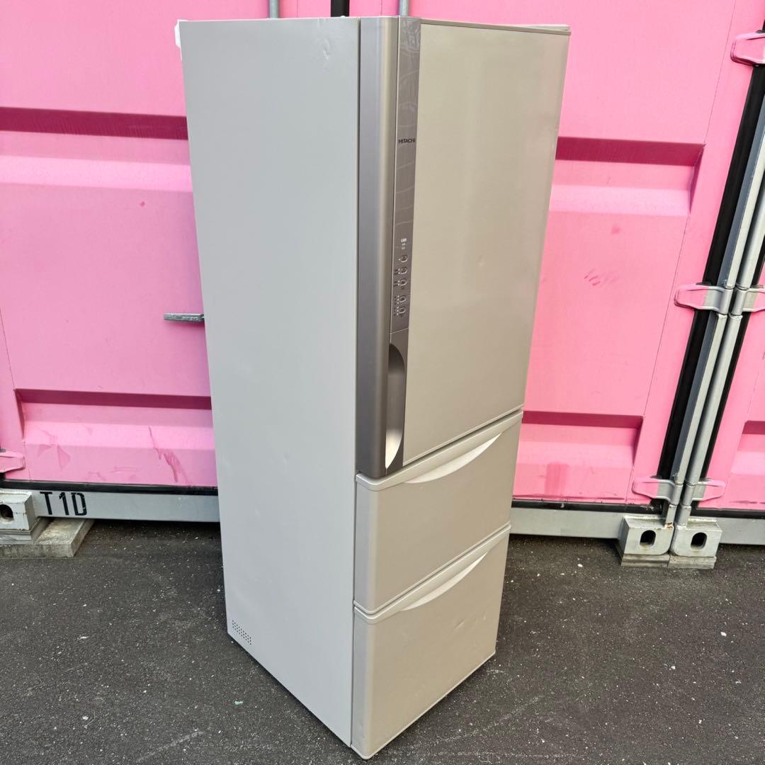 83⭐️2017年製★日立　冷蔵庫　自動製氷　大型　3ドア　315L