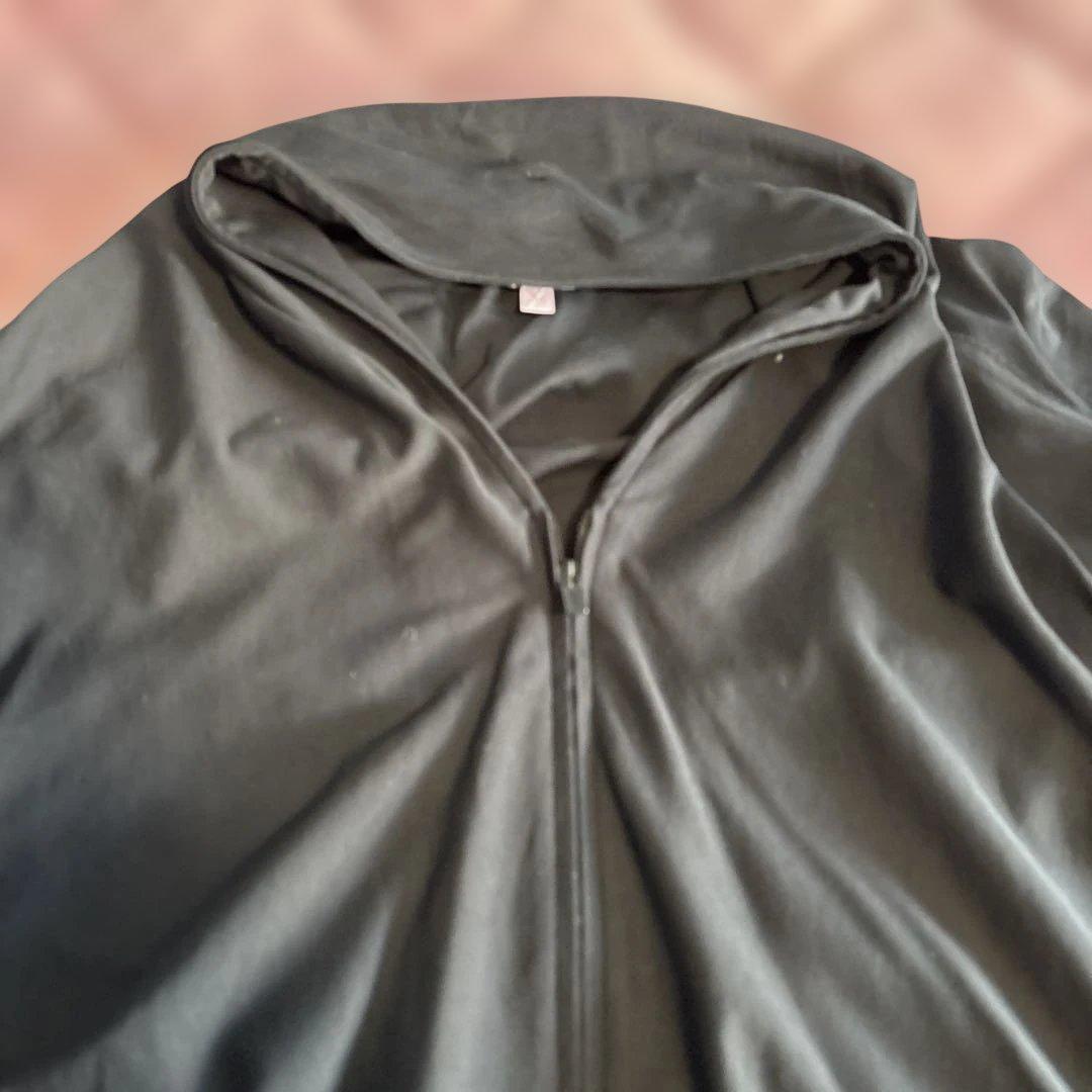 ヨウジヤマモト　ストレッチ　ジップアップ　ブラウス