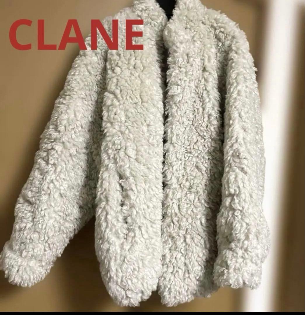 CLANE✖️田中みな実 CURL FUR SHORT COAT
