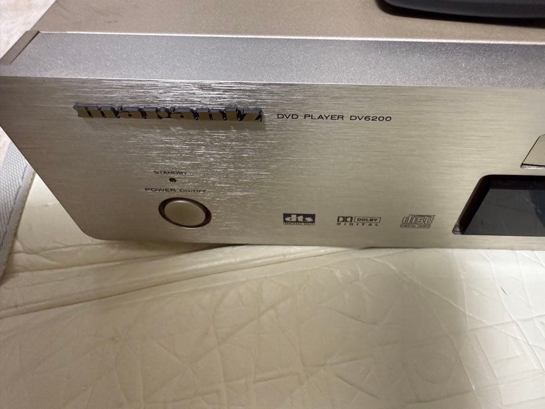 DVDプレーヤー DV6200 リモコン付き