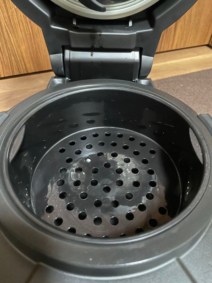 【美品】SHARP HEALSIO 炊飯器 KN-HW10G-B