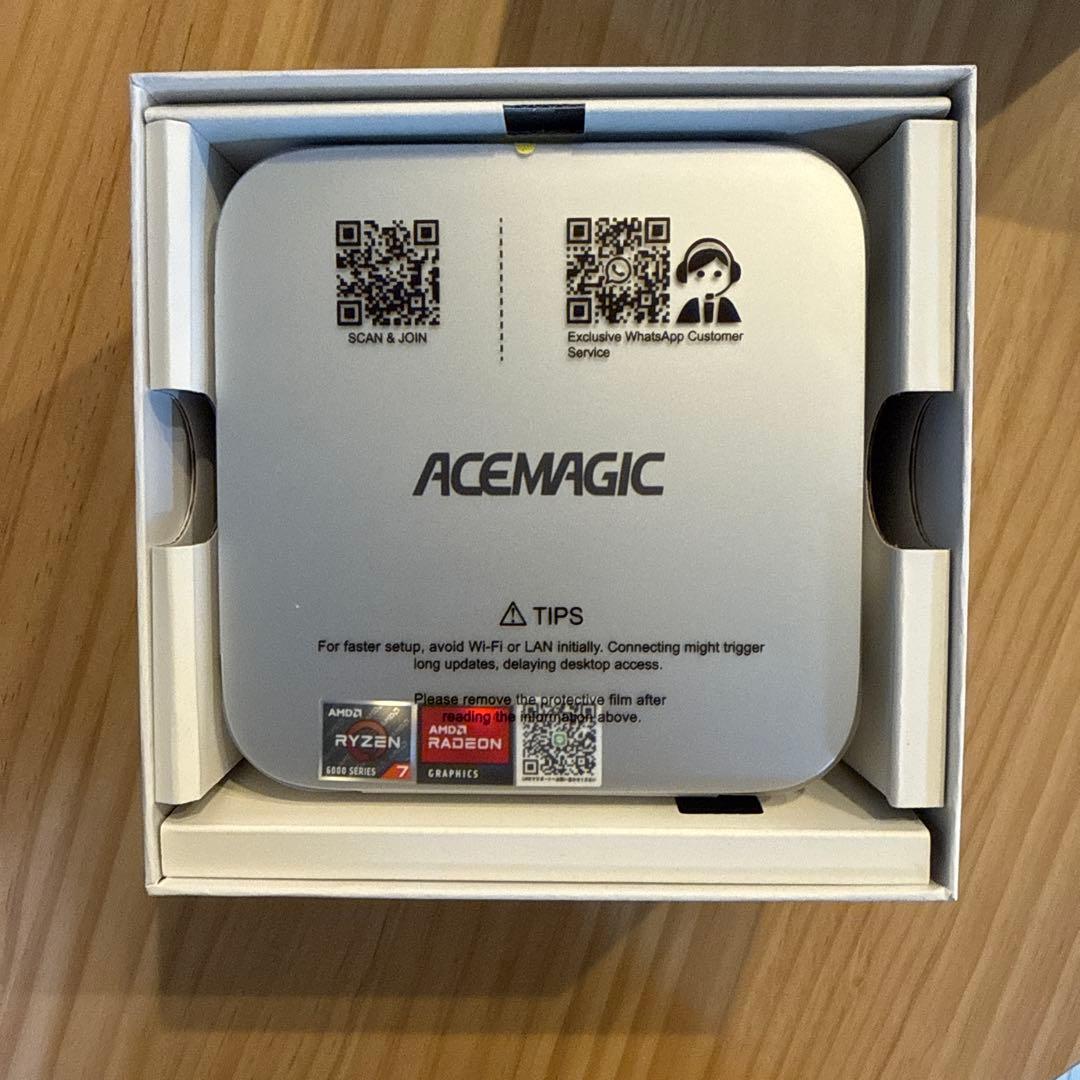 ACEMAGIC ミニPC Ryzen 7 6800H 16GB/512GB